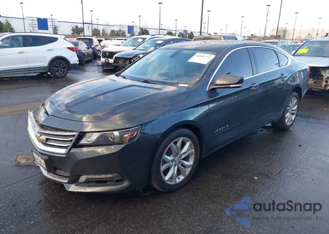 2018 Chevrolet Impala 1Lt from USA, damaged, VIN 2G1105S30J9170318
